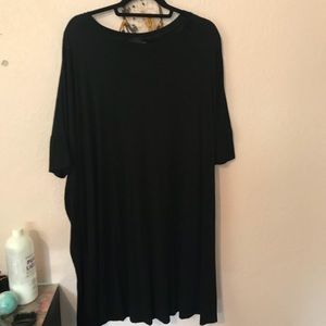 Plus size shirt dress